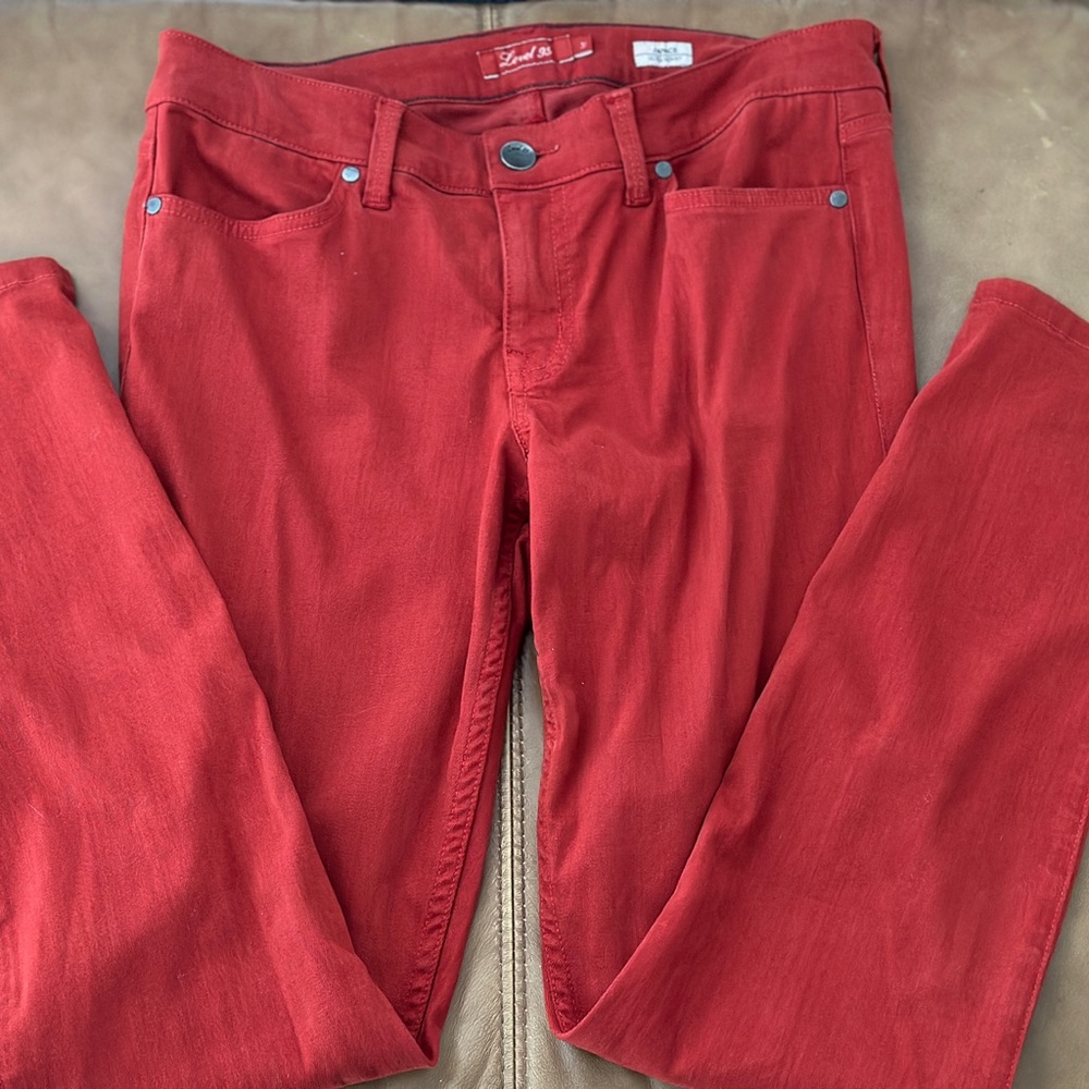 Level 99 Janice Ultra Skinny Burnt Orange Jeans - Picture 15 of 16